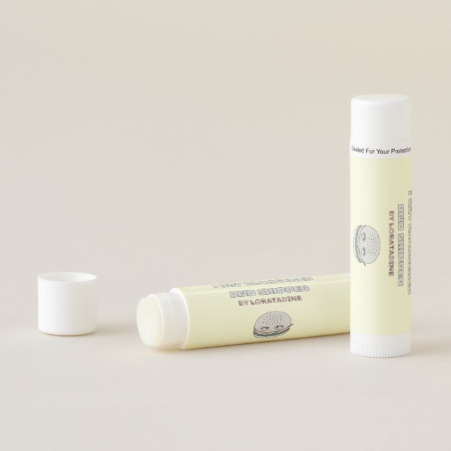 Mikitiez space dolly skull burger chips frenchfrie lip balm (In Situ)