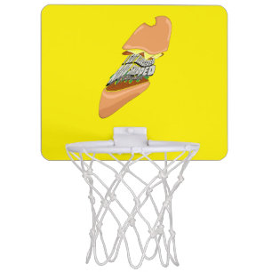Mikitiez space dolly skull burger chips frenchfrie mini basketball hoop