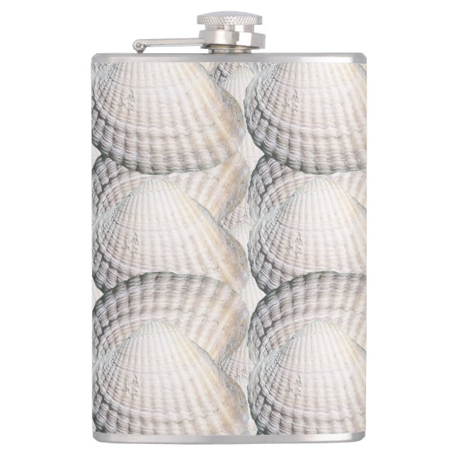Mikitiez summer venus shell ocean beach flask (Front)