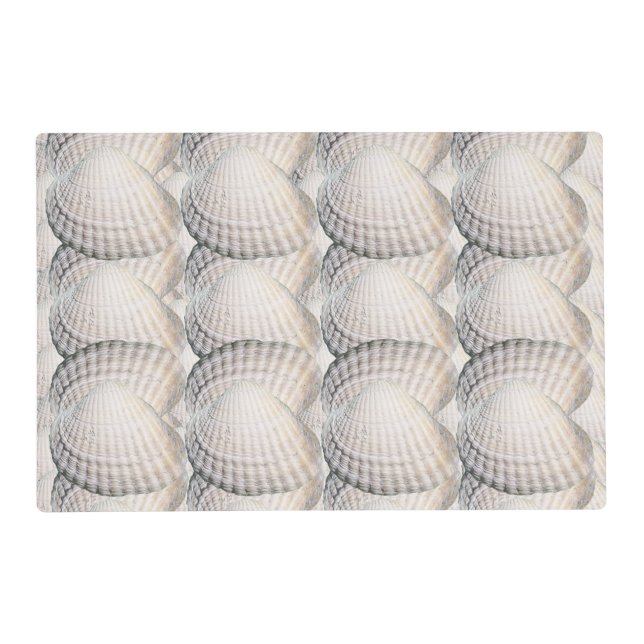 Mikitiez summer venus shell ocean beach placemat (Front)