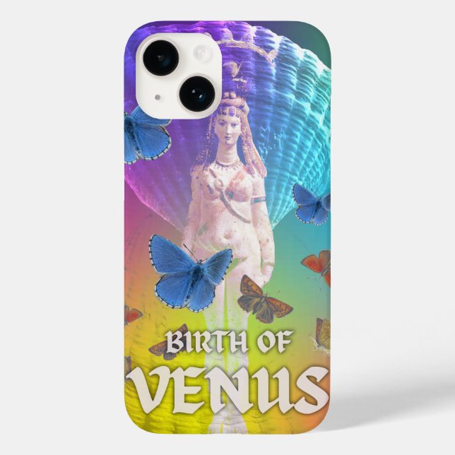 Mikitiez venus ocean butterfies love olympus Case-Mate iPhone case (Back)