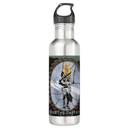 Mikitiez vintage halloween spooky vibes stainless steel water bottle