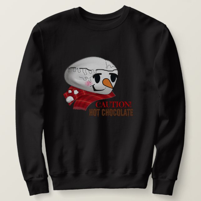 Mikitiez warm christmas winter melthotchocolate sweatshirt (Design Front)