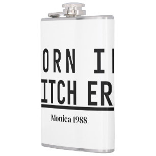 Mikitiez witch era halloween spooky hocus pocus flask