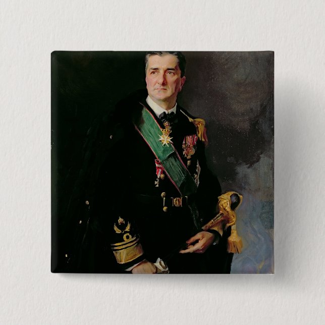 Miklos Horthy de Nagbanya Pinback Button (Front)