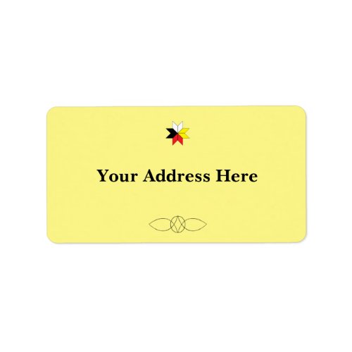 MikmaqCeltic Return Address Label