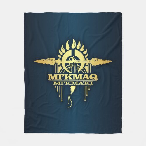 Mikmaq Micmac 2 Fleece Blanket