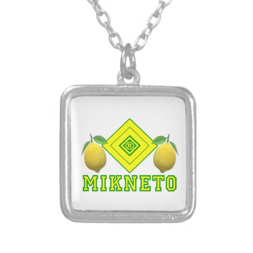 MIKNETO _ Lemon Silver Plated Necklace
