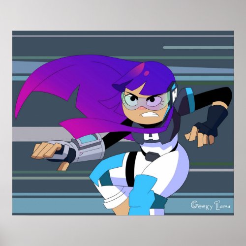 Miko Kubota Glitch Techs Poster