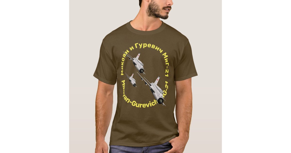 Mikoyan-Gurevich MiG-21 Tee Shirt