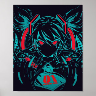 Miku Digital Diva Poster