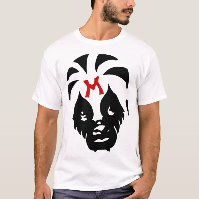 Mil Mascaras [blackred]  T-Shirt (Front)