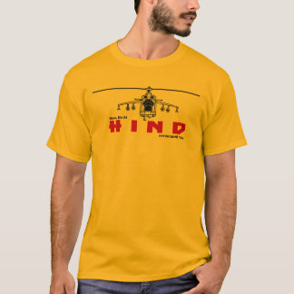 MIL Mi-24 HIND RUSSIAN AIR FORCE ATTACK HELICOPTER T-Shirt