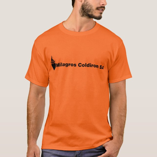 Milagros Coldiron SA (Black Logo) T-Shirt (Front)
