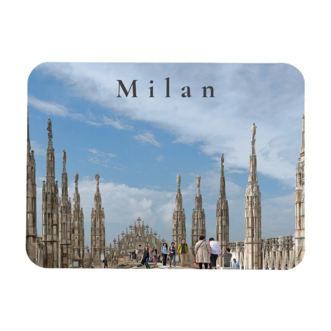 Milan. #17  magnet (Horizontal)
