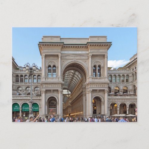 Milan 9   postcard