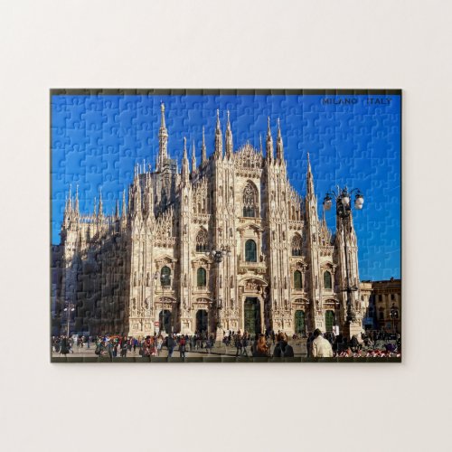 Milan Duomo Cathedral _ Italy Jigsaw Puzzle