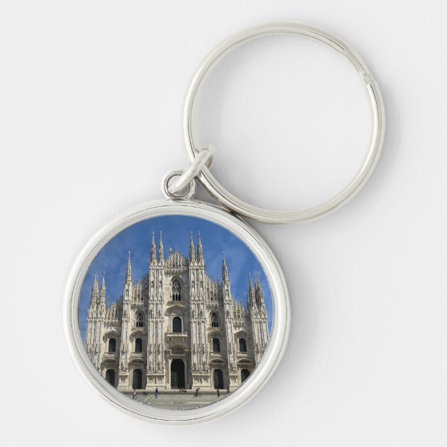 Milan Duomo Cathedral - Italy Keychain (Front)