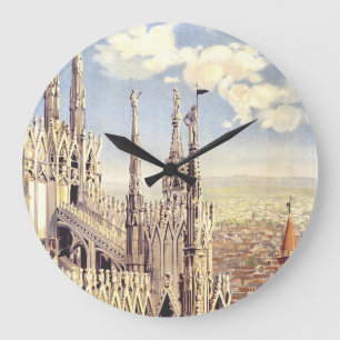 Milan Duomo Cathedral Nativity of Saint Mary Large Clock
