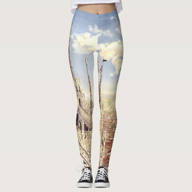 Milan Duomo Cathedral Nativity of Saint Mary Leggings (Front)