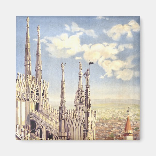 Milan Duomo Cathedral Nativity of Saint Mary Magnet (Front)