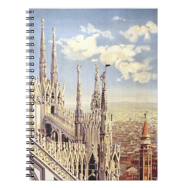 Milan Duomo Cathedral Nativity of Saint Mary Notebook (Front)
