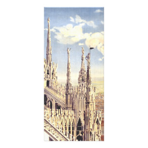 Milan Duomo Cathedral Nativity of Saint Mary Rack Card