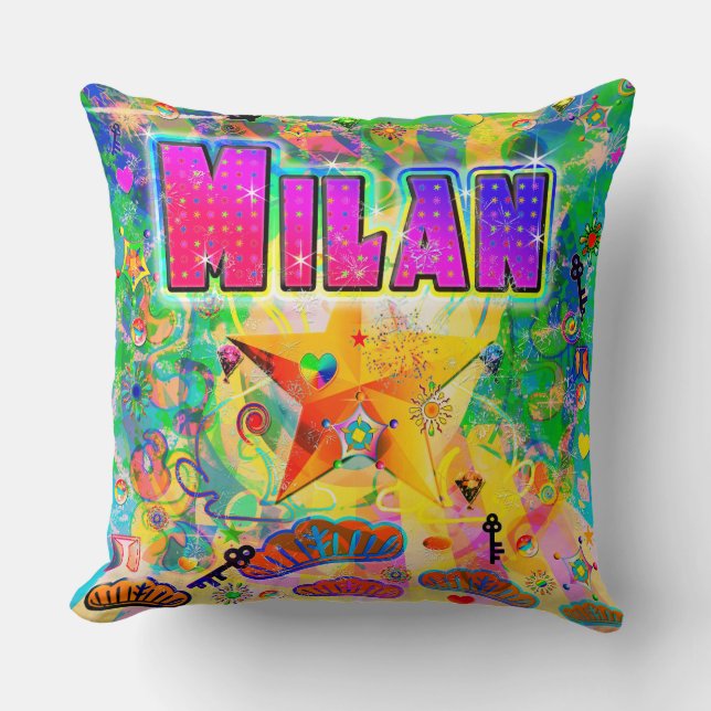 Milan Epoch Hour Pillow (Front)