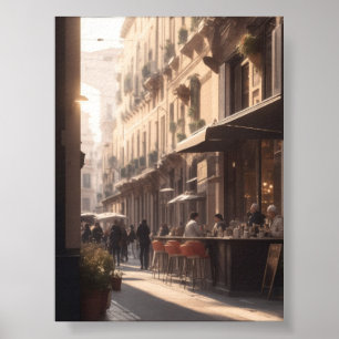 Milan Espresso  Poster