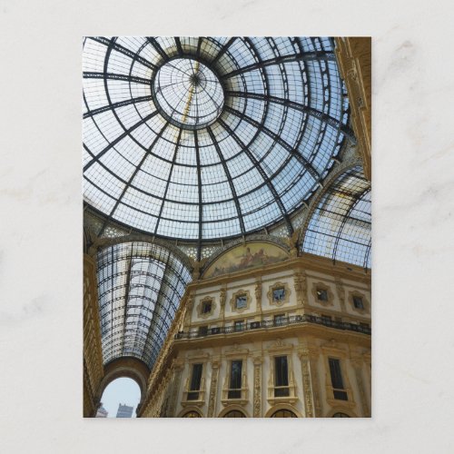 Milan Galleria Postcard