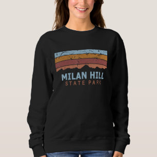 Milan Hill State Park New Hampshire Retro Cool Sweatshirt