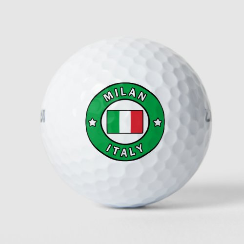Milan Italy Golf Balls