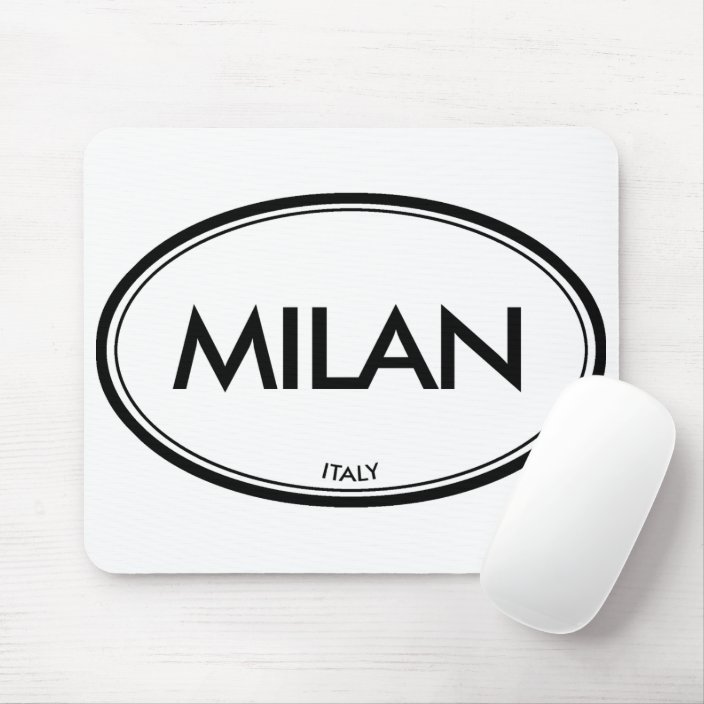 Milan, Italy Mouse Pad