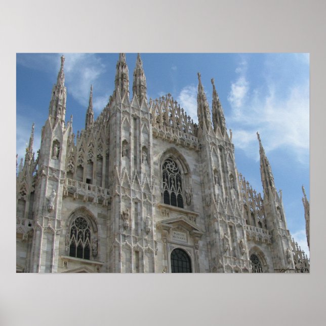 Milan, Italy photography poster (Front)