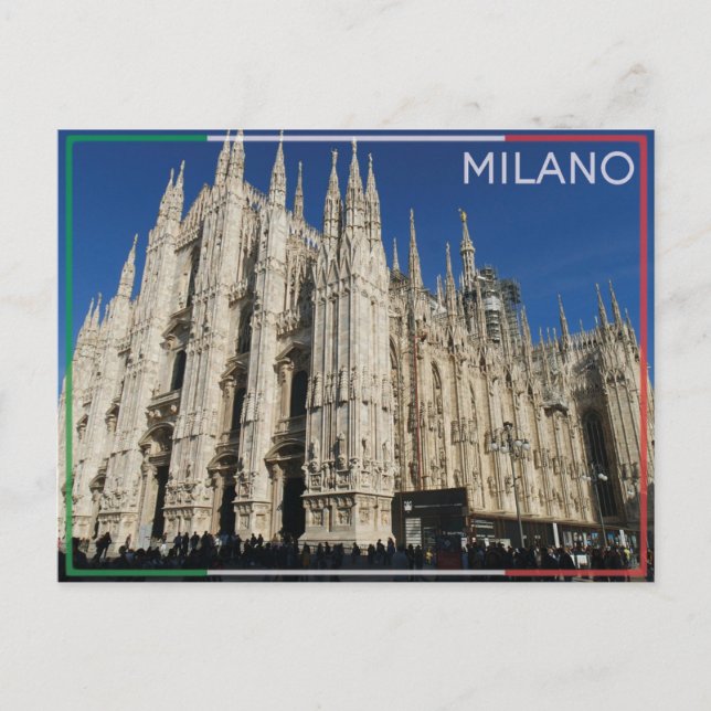 Milan - Italy Postcard (Front)