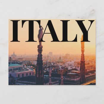 Milan  Italy Postcard by TwoTravelledTeens at Zazzle