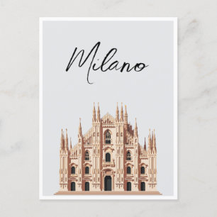 Milan Italy Postcard