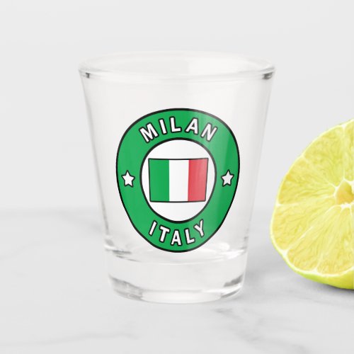 Milan Italy Shot Glass
