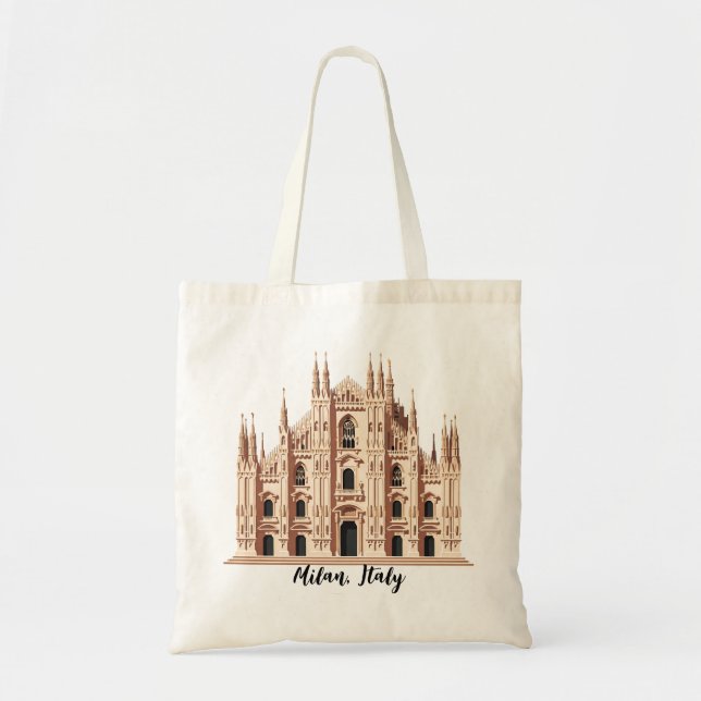 Milan Italy Tote Bag (Front)