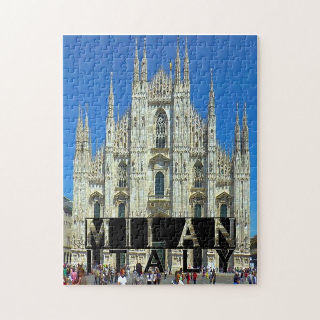Milan Jigsaw Puzzle (Vertical)