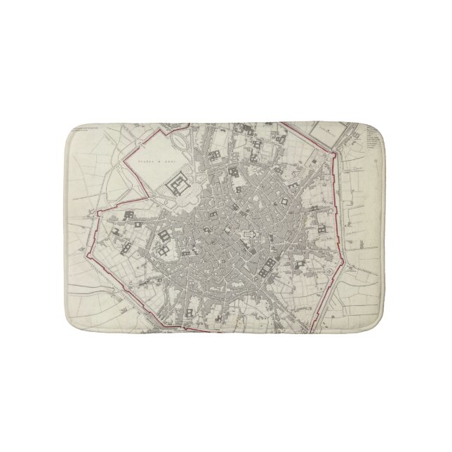 Milan Milano Bathroom Mat (Front)