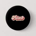 Milan Name Personalized First Name Surname  Button