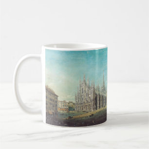 Milan Piazza del Duomo 1850s by Carlo Bossoli Art Coffee Mug