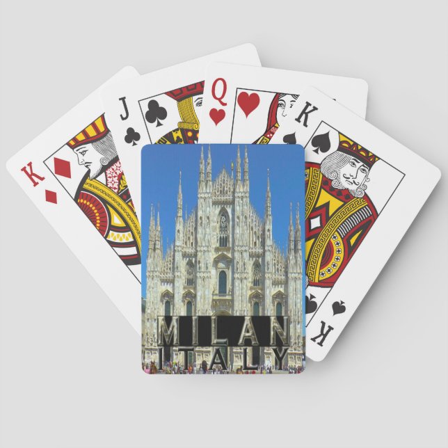 Milan Poker Cards (Back)
