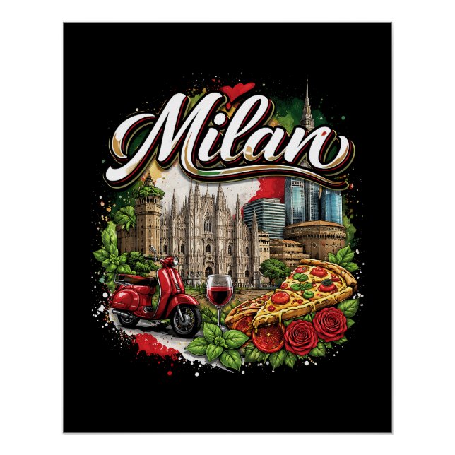 Milan Poster (Front)