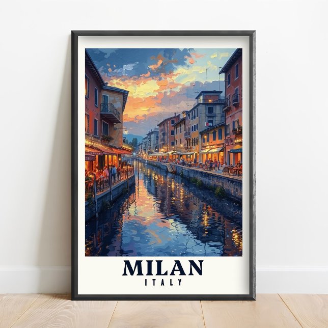 Milan Poster - Milan Print - Milan Art Print - Mil (Creator Uploaded)