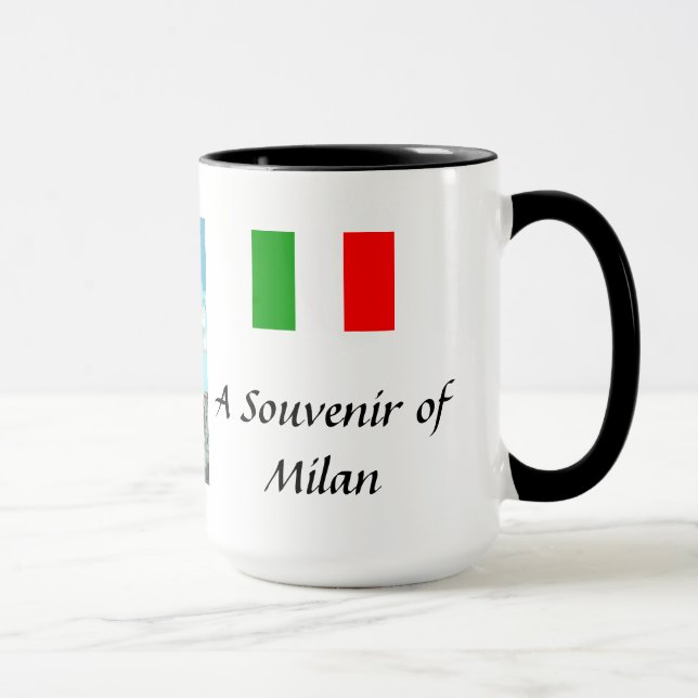 Milan Souvenir Mug (Right)