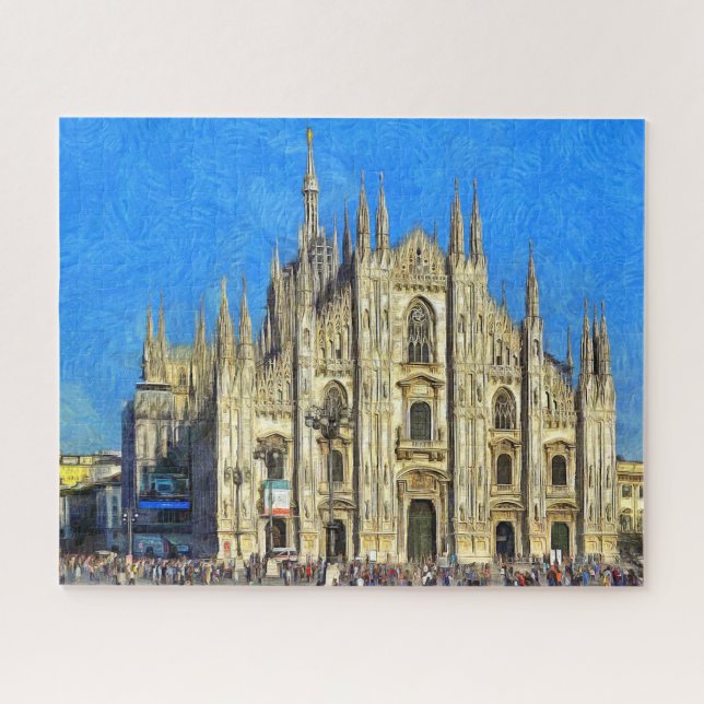 Milan. The Duomo. Jigsaw Puzzle (Horizontal)