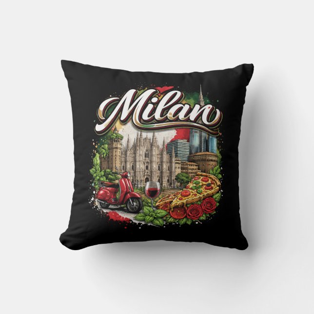 Milan Throw Pillow (Front)