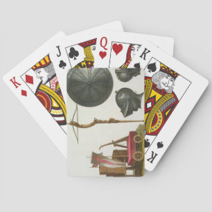 Milanese chariot, crossbow and armour, plate 17 fr poker cards